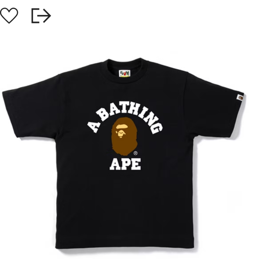 Babe  Ape Head t-shirt size M